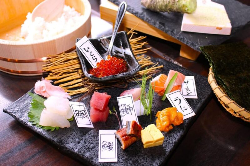 Osaka Dotonbori: Hand Roll Sushi Experience - Duration and Location