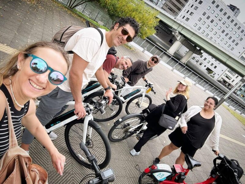 Osaka E-Bike Tour With A Local Guide - Osaka Castle Park Tour