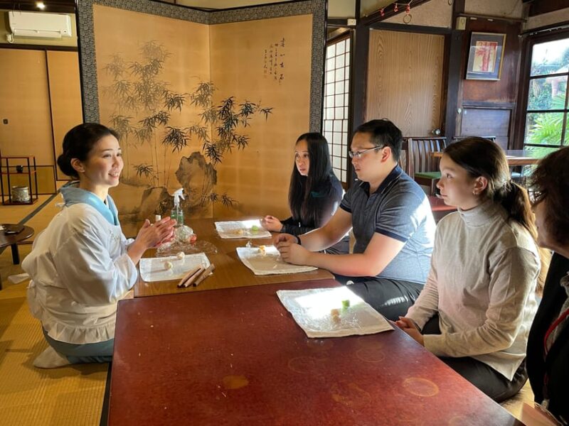 Osaka : Exclusive Tea Ceremony & Wagashi Cooking - Wagashi Making Process