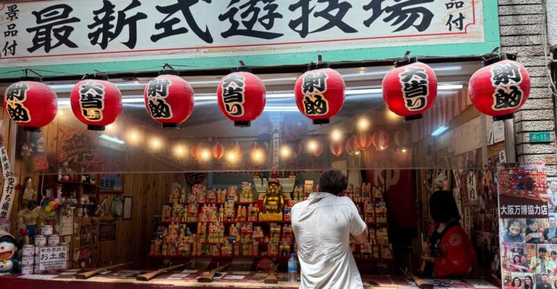 Osaka: Explore Shinsekai's Retro Vibes & Hidden Gems - Tsutenkaku Tower: Iconic Landmark