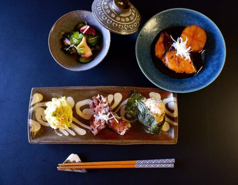 Osaka Foodie Experience: Japanese Snack and Sake Class - Wasabi Garlic Potato Salad