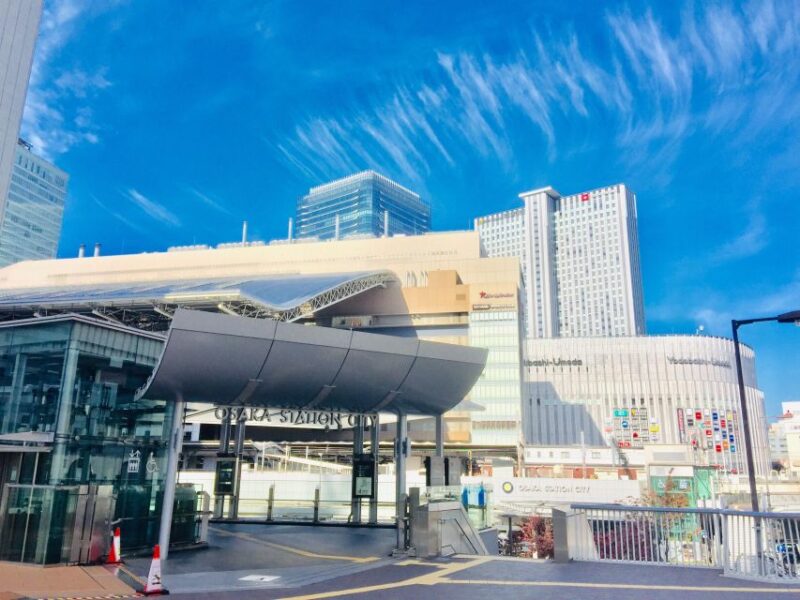 Osaka: Half-Day Private Guided Tour of Kita Modern City - Navigating Osaka Stations Bustling Hubs