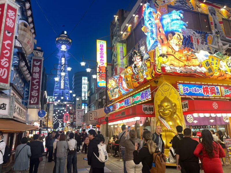 Osaka: Historical Red Light District and Ghetto Walking Tour - Detailed Itinerary
