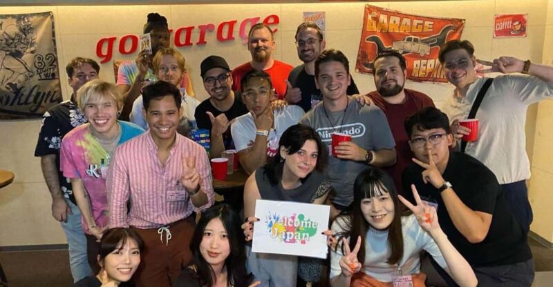Osaka: Internationals&Locals Shuffle Party All-You-Can-Drink - Key Points