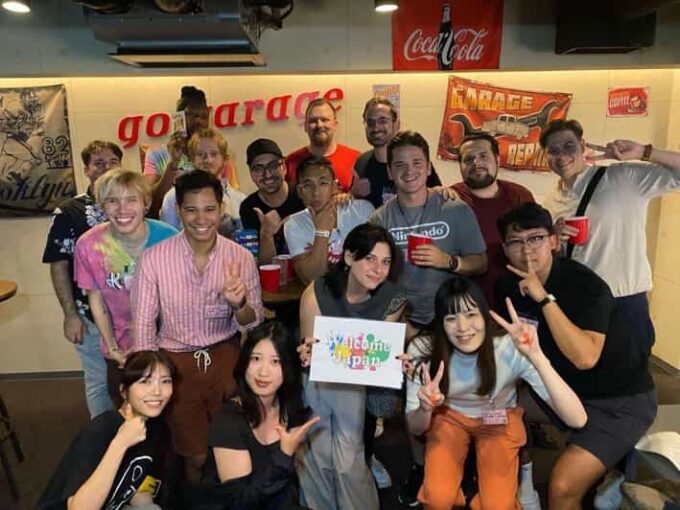 Osaka: Internationals&Locals Shuffle Party All-You-Can-Drink - ID Requirement