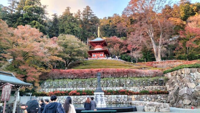 Osaka: Katsuo-ji Temple Autumn Leaves Guided Tour - Crossing the Mist-Shrouded Bridge