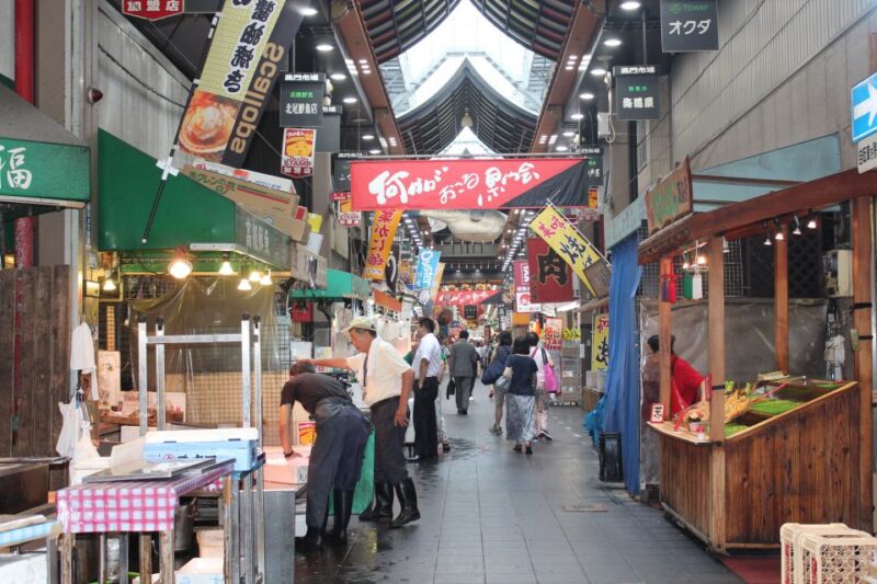 Osaka: Kuromon Market Food Tour With Tastings - Discover Kuromon Markets History
