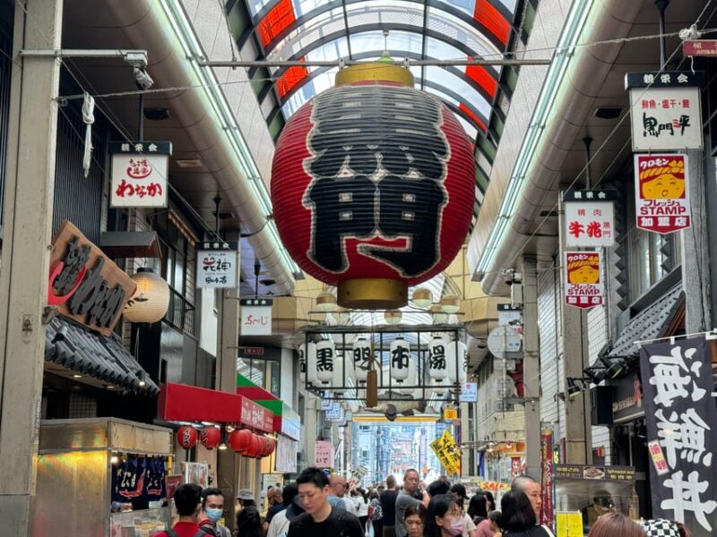Osaka: Local Food Market, Kuromon Ichiba 1 Hour Guided Tour - Additional Information
