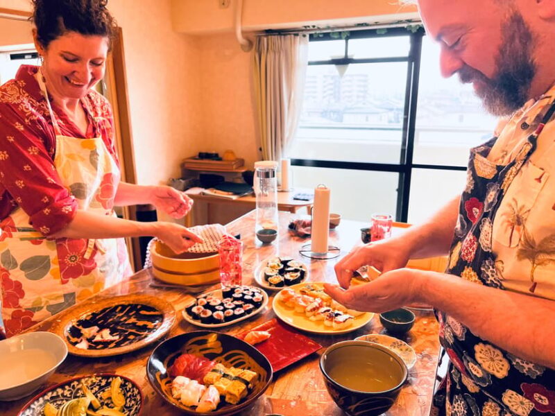 Osaka: Modern Vegetarian Sushi Cooking Class - Take-Home Recipes