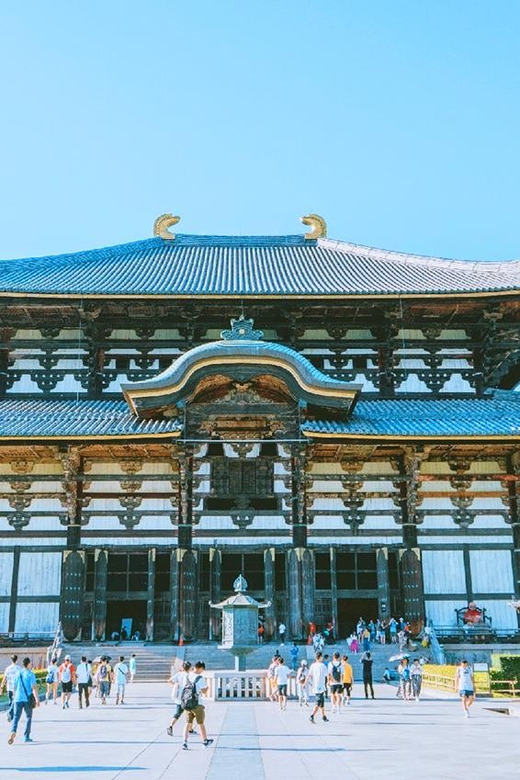 Osaka: Nara Park, Uji Matcha, Todaiji Temple, Onsen Day Tour - Uji Matcha Street Exploration