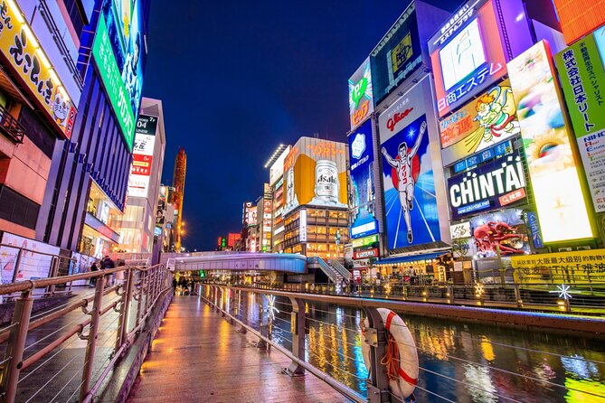 Osaka Nightlife Adventure: Bar Hopping, Shopping and Sightseeing - Shopping and Sightseeing Highlights