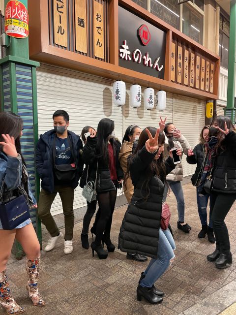 Osaka: Nightlife Tour and Bar Hop in Namba & Shinsaibashi - Mingling With Locals at Nightlife Spots