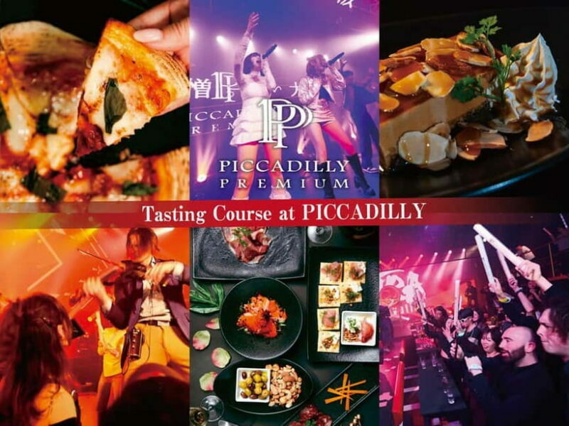 Osaka: PICCADILLY PREMIUM DINNER SHOW&NIGHTCLUB with Tasting - An Authentic Night in Osaka: What to Expect at Piccadilly