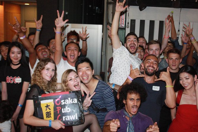 Osaka Pub Crawl and Nightlife Tour - Meeting and Pickup Details
