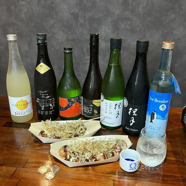 Osaka Sake Tasting with Takoyaki Cooking - Key Points
