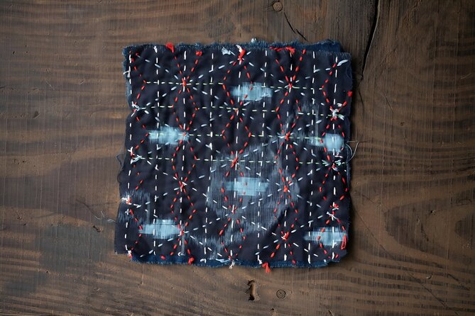 Osaka Small Group Sashiko Japanese Craftmanship Workshop - Hands-on Sashiko Experience
