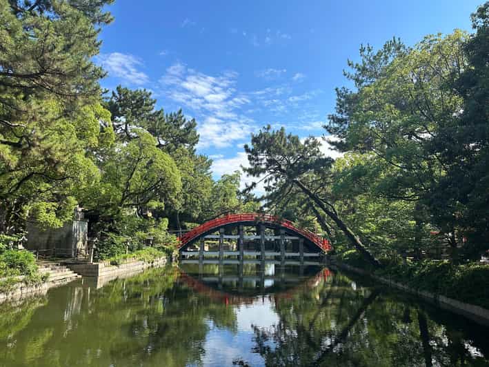 Osaka: Sumiyoshi, Osakas Most Iconic Shrine - Private Tour - Exploring the Taiko Bridge