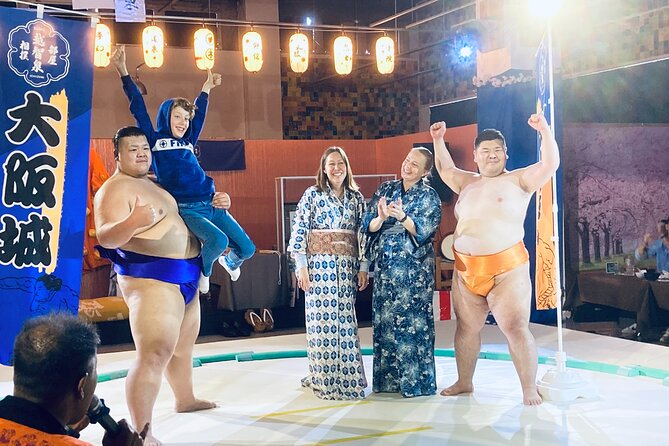 Osaka Sumo Show and Kimono Haori Experience Including Food - Exploring the Local Street Food Scene