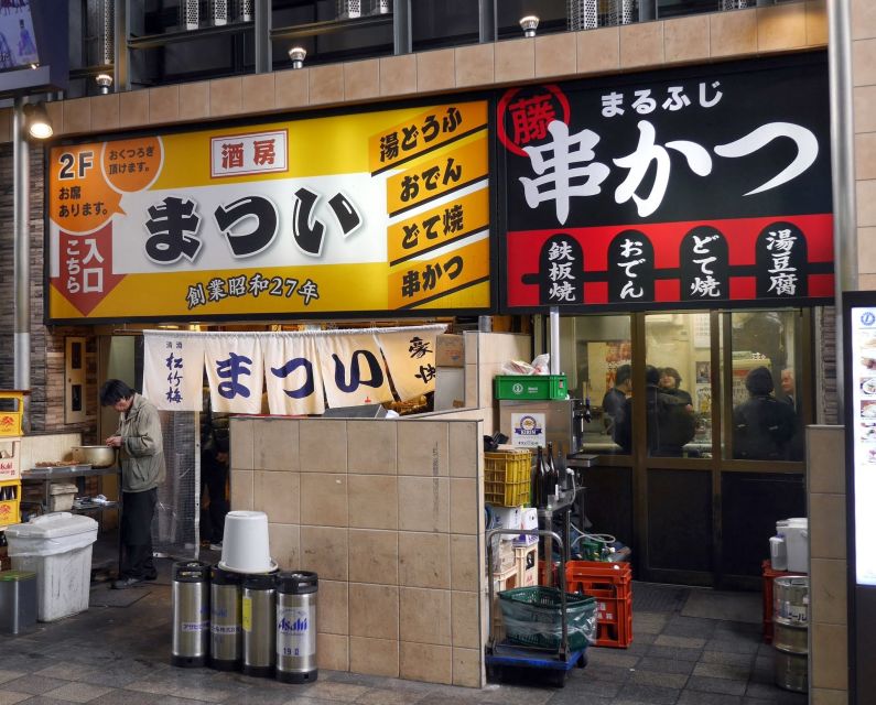 Osaka: Tenma and Kyobashi Night Bites Foodie Walking Tour - Dining in Tenma