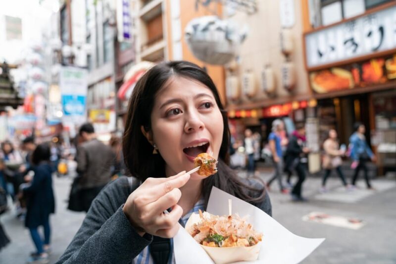 Osaka: Traditional Japanese Food Walking Tour With Guide - Itinerary and Highlights