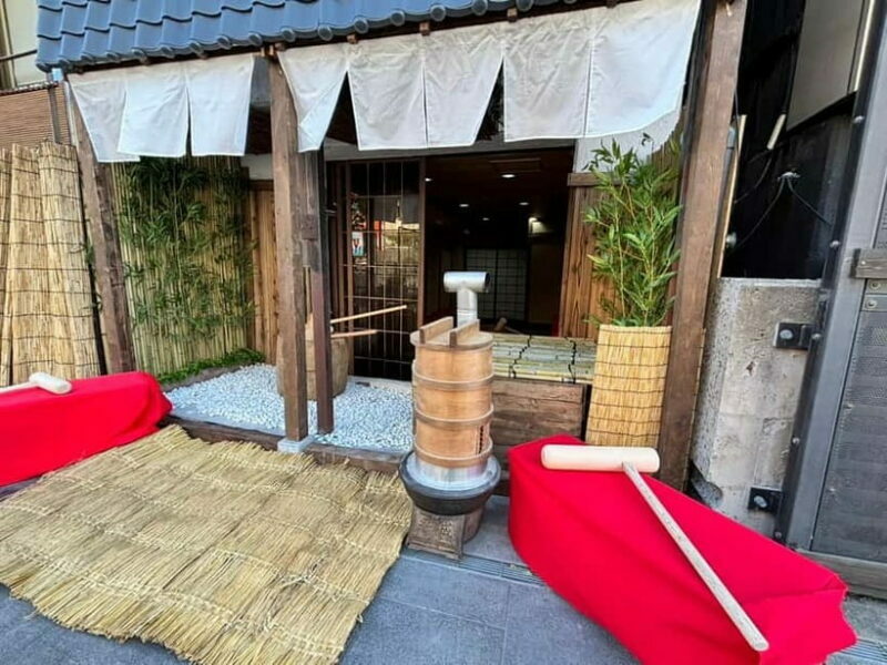 Osaka: Traditional Mochi Pounding Experience with Tasting - An Introduction to the Mochi Pounding Experience