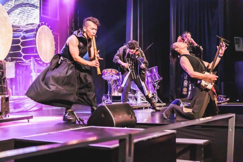 Osaka: UTAGE LIVE SHOW Japanese Instrument Performance Show - Arrival and Nearby Attractions