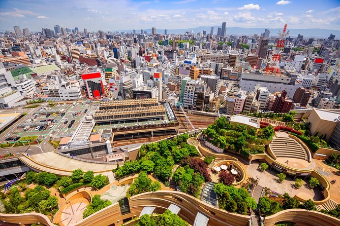 Osakas Romantic Escapade: A Journey of Love and Lights - Strolling Through Namba Parks Scenic Pathways