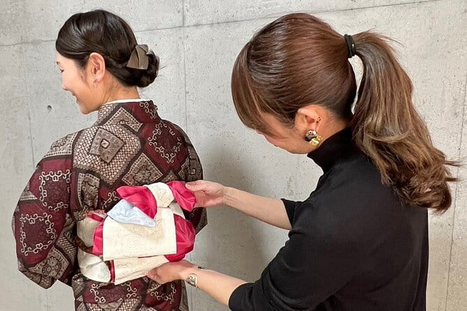 Oshima Tsumugi Kimono Dress Rental From Kagoshima - Capturing Memories in a Timeless Outfit