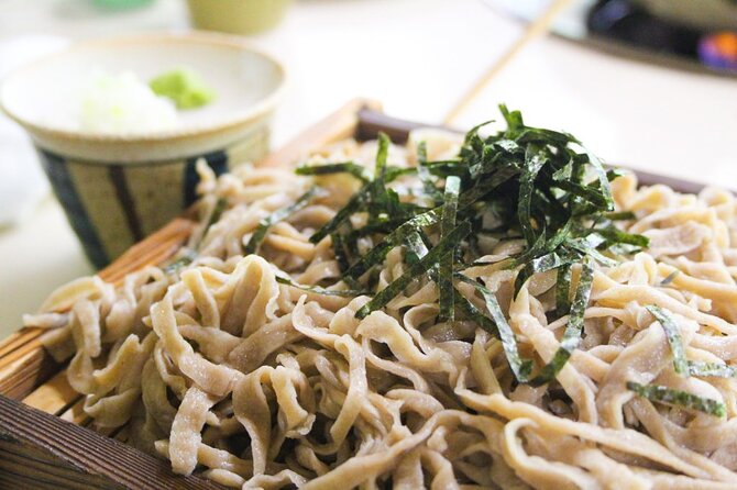Oshinohakkai Soba Making and Cooking Class From Yamanashi - Soba Cooking and Tasting