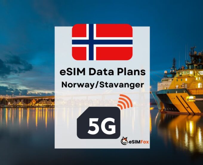 Oslo: Esim Internet Data Plan for Norway High-Speed 4g/5g - Secure and Encrypted Connection