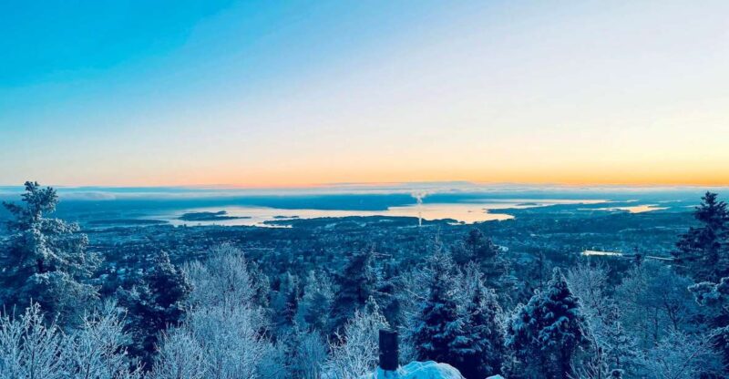 Oslo: Snow Hike to Vettakollen With Oslofjord Winter View - Key Points