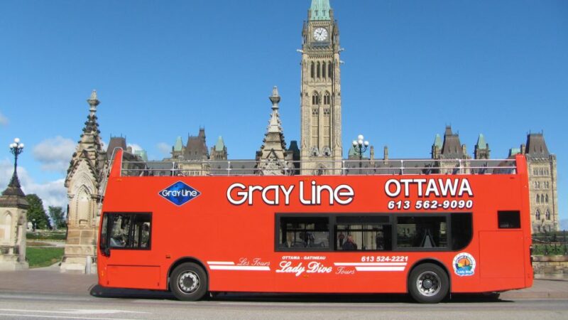 Ottawa: Hop-On Hop-Off Guided City Tour Pass - Key Points