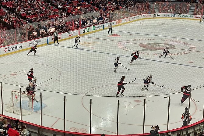 Ottawa Senators Ice Hockey Game Ticket at Canadian Tire Center - Booking Confirmation
