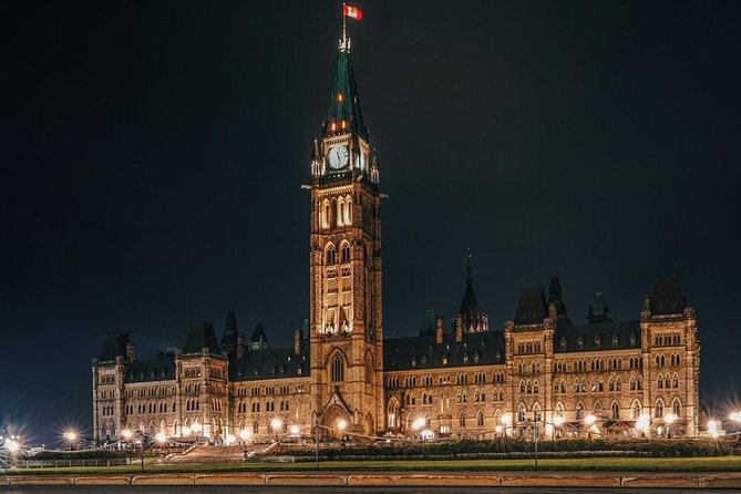 Ottawa Small Group Night Tour With River Cruise + Light Show - Inclusions