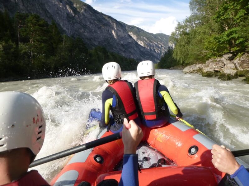 Ötztal: Action Whitewater Rafting at Imster Canyon - Inclusions