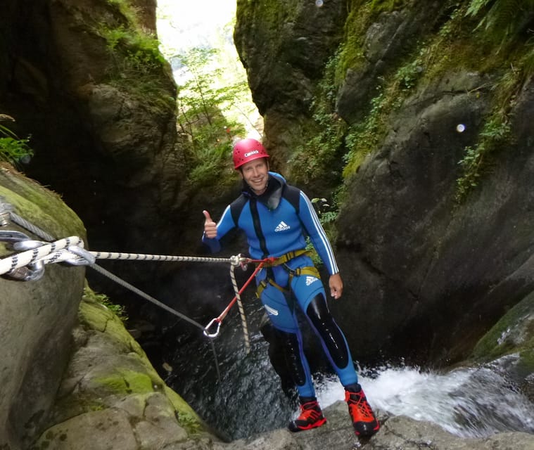 Ötztal: Upper Auerklamm Canyoning Tour for Beginners - Equipment Provided