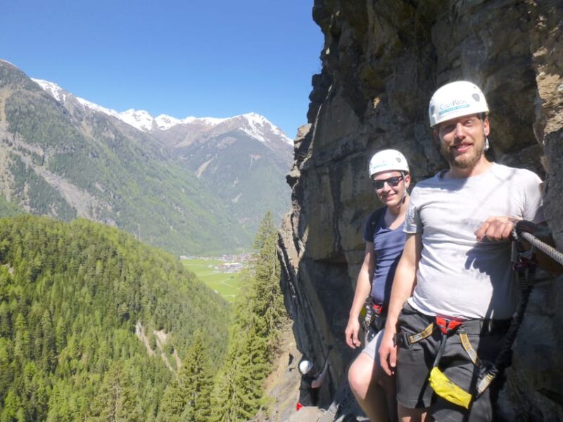Ötztal: via Ferrata Climbing at Stuibenfall With Swimming - Scenic Nature Views