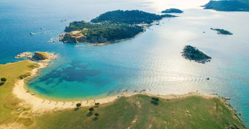 Ouranoupoli: Private Cruise to Ammouliani & Drenia Islands - Inclusions and Amenities