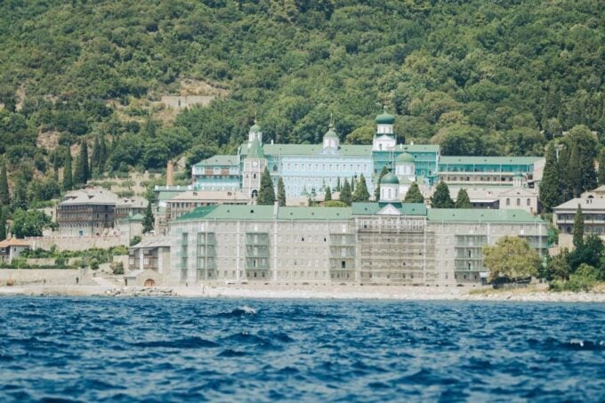 Ouranoupoli: Private Cruise to the Mt. Athos Monasteries - Dining at Local Fish Restaurant