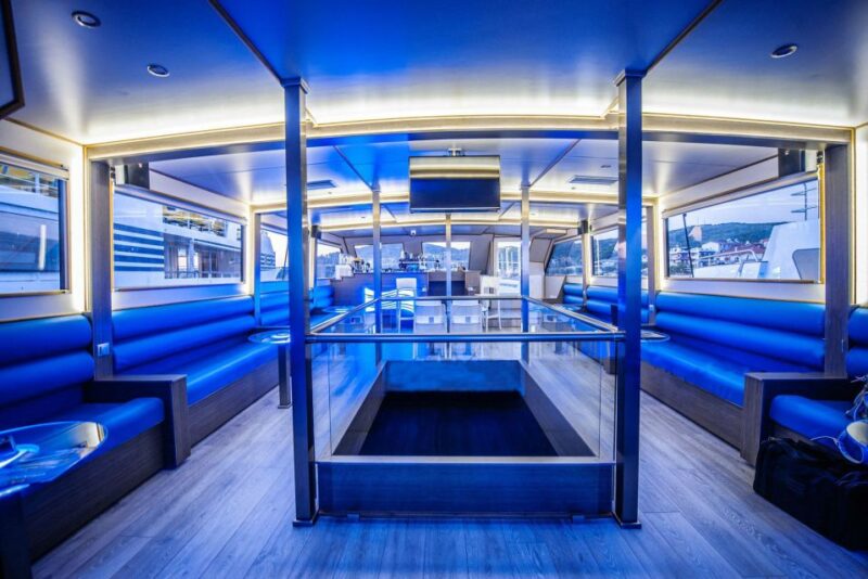 Ouranoupolis: Private Sunset Cruise on a Glassbottom Boat - Occasions and Group Sizes