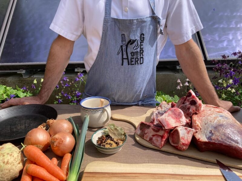 Outdoor Cooking With Gerd at the Stove. - Reservation Details