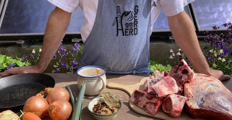 Outdoor Cooking With Gerd at the Stove. - Event Highlights