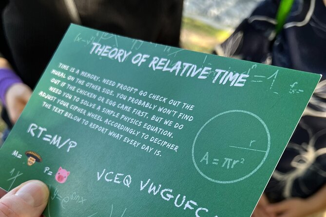Outdoor Escape Game and Scavenger Hunt: Escape the Box - Bonding Among Participants