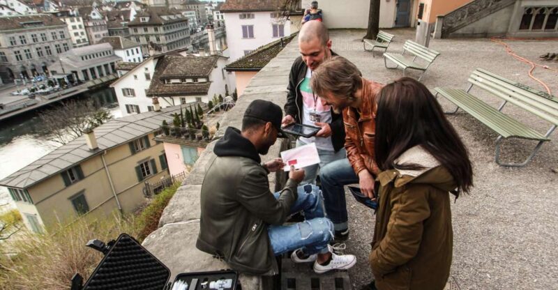 Outdoor Escape Game With Augmented Reality Trough Zurich - Navigating Zurichs Beautiful Old Town