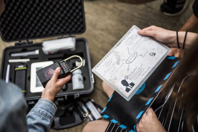 Outdoor Escape Game With Augmented Reality Trough Zurich - Augmented Reality Missions During the Game