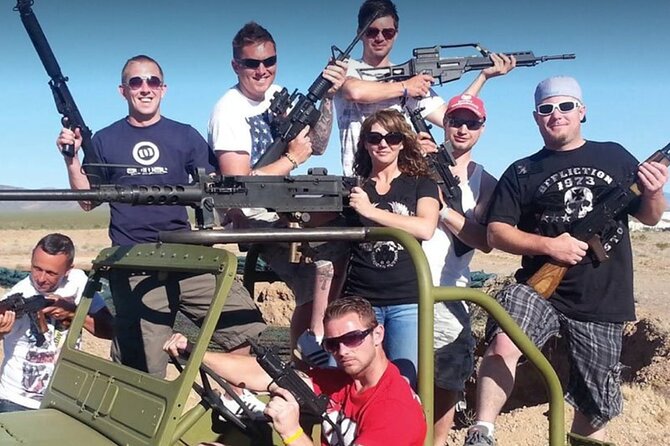 Outdoor Shooting Experience With Transfer and Lunch in Las Vegas - Booking Information
