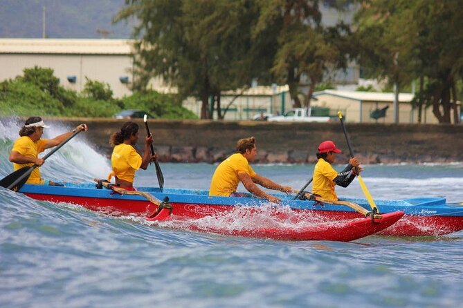 Outrigger Canoe Surfing at Kalapaki Beach - The Outrigger Canoe Surfing Experience