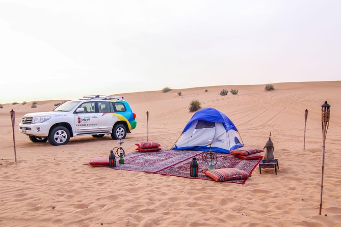 Overnight Camping in Desert Safari With BBQ Dinner & Morning Breakfast - Questions About Your Stay