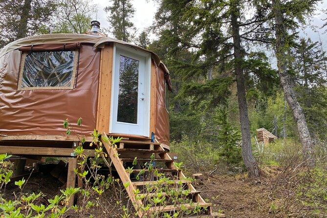 Overnight Yurt Adventure and Kayak Tour Near Seward, Alaska - Hiking and Exploring the Yurt
