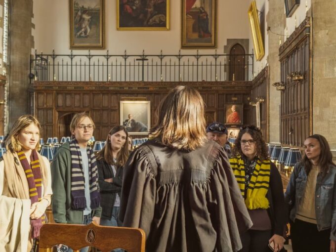 Oxford: Harry Potter Walking Tour Including New College - Visiting the Bodleian Library